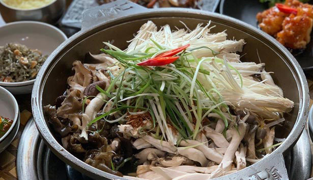 청학동버섯전골