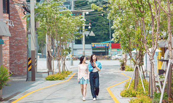 서학예술마을 골목길