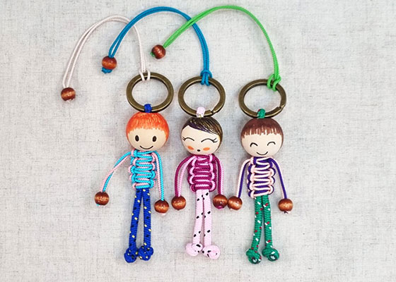 긍정인형 매듭키링 만들기 체험