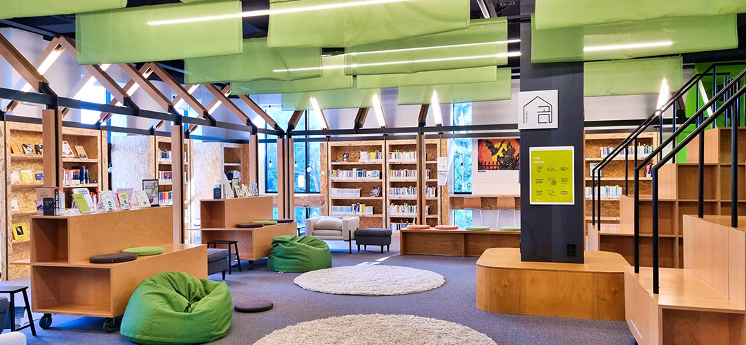 전주시립도서관 꽃심 