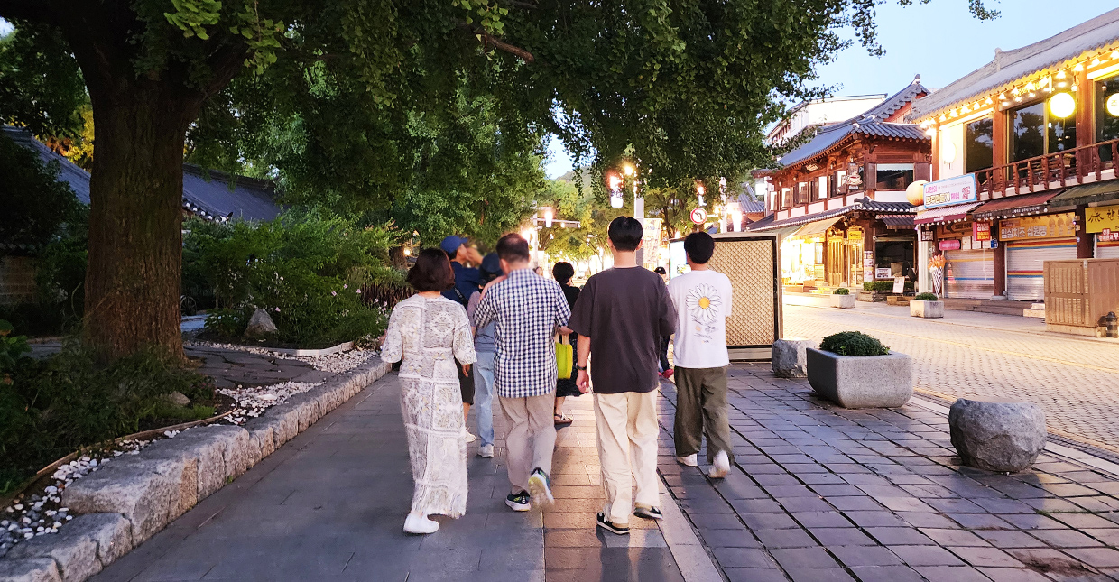 한옥마을 노을밤해설투어