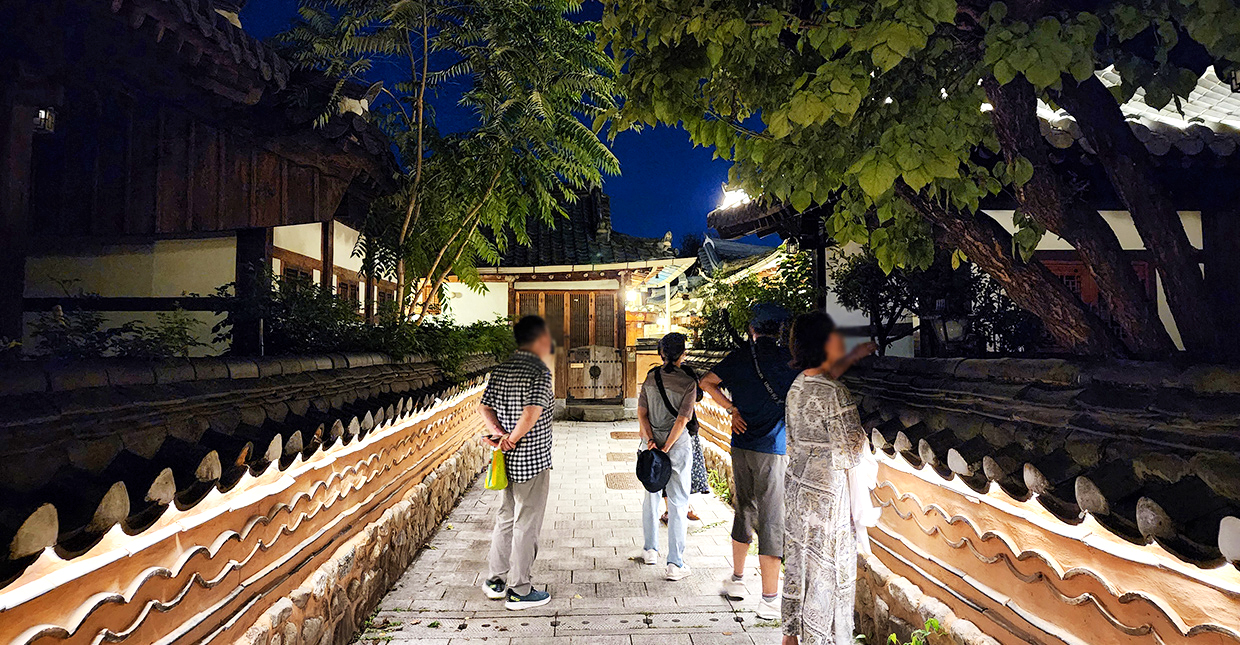 한옥마을 노을밤해설투어