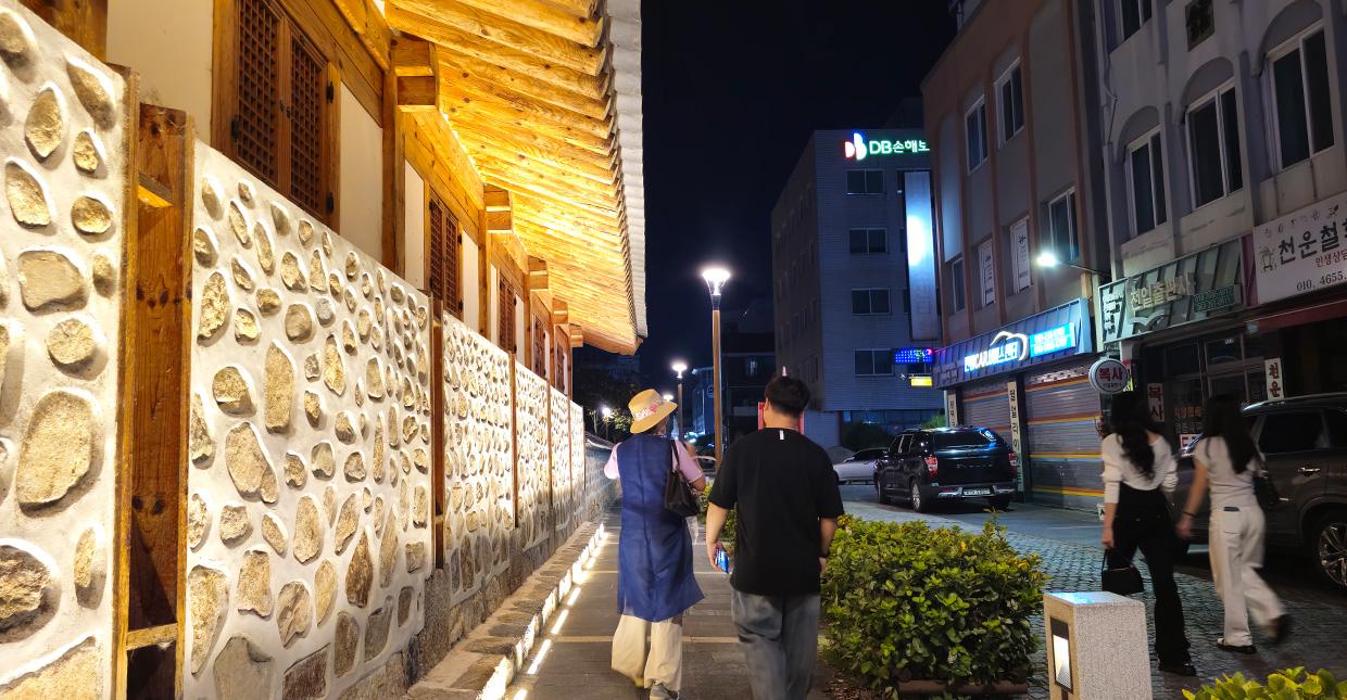 한옥마을 노을밤해설투어