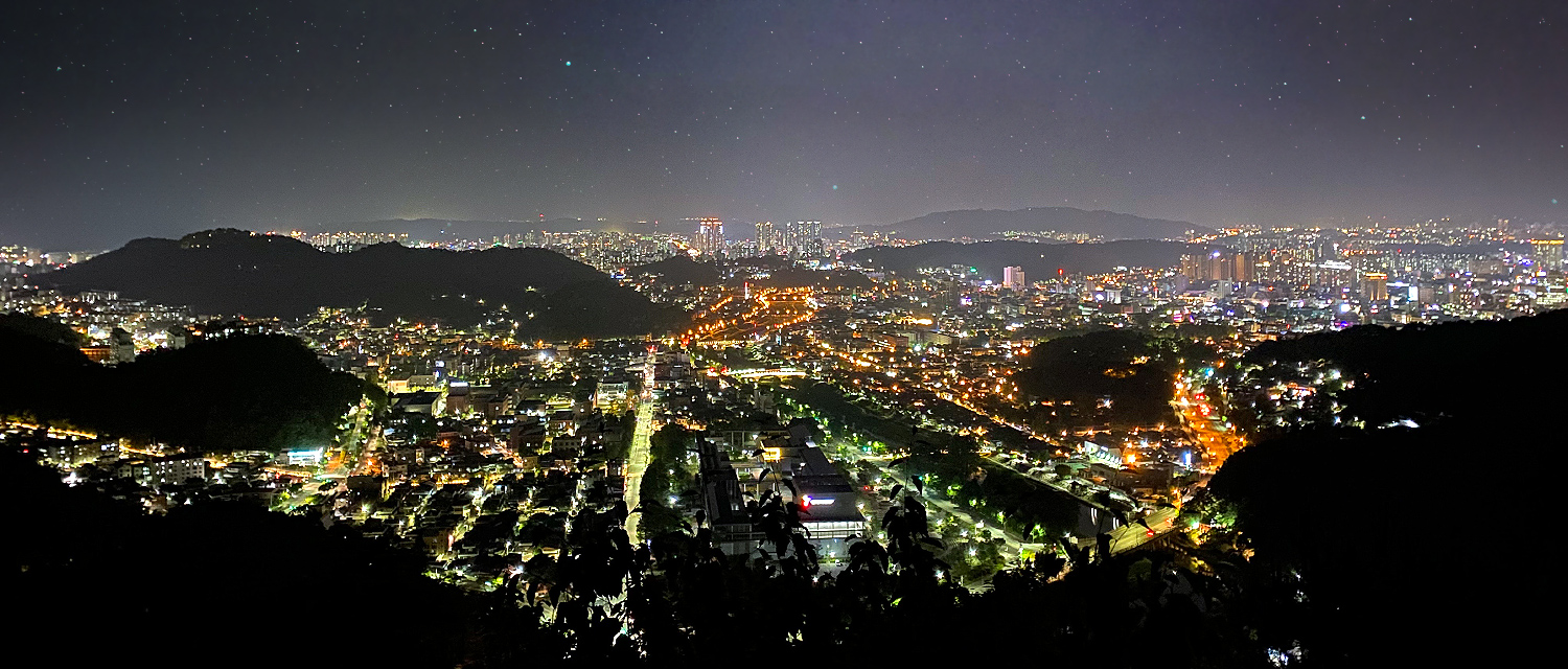 [2022.06] Night View of Chimyeongjasan Mountain