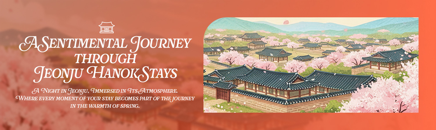 [2026.04] Jeonju Hanok Stay Sentimental Travel