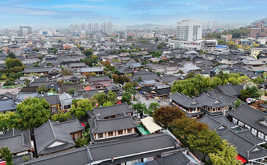 한옥마을, 시대를 담다.