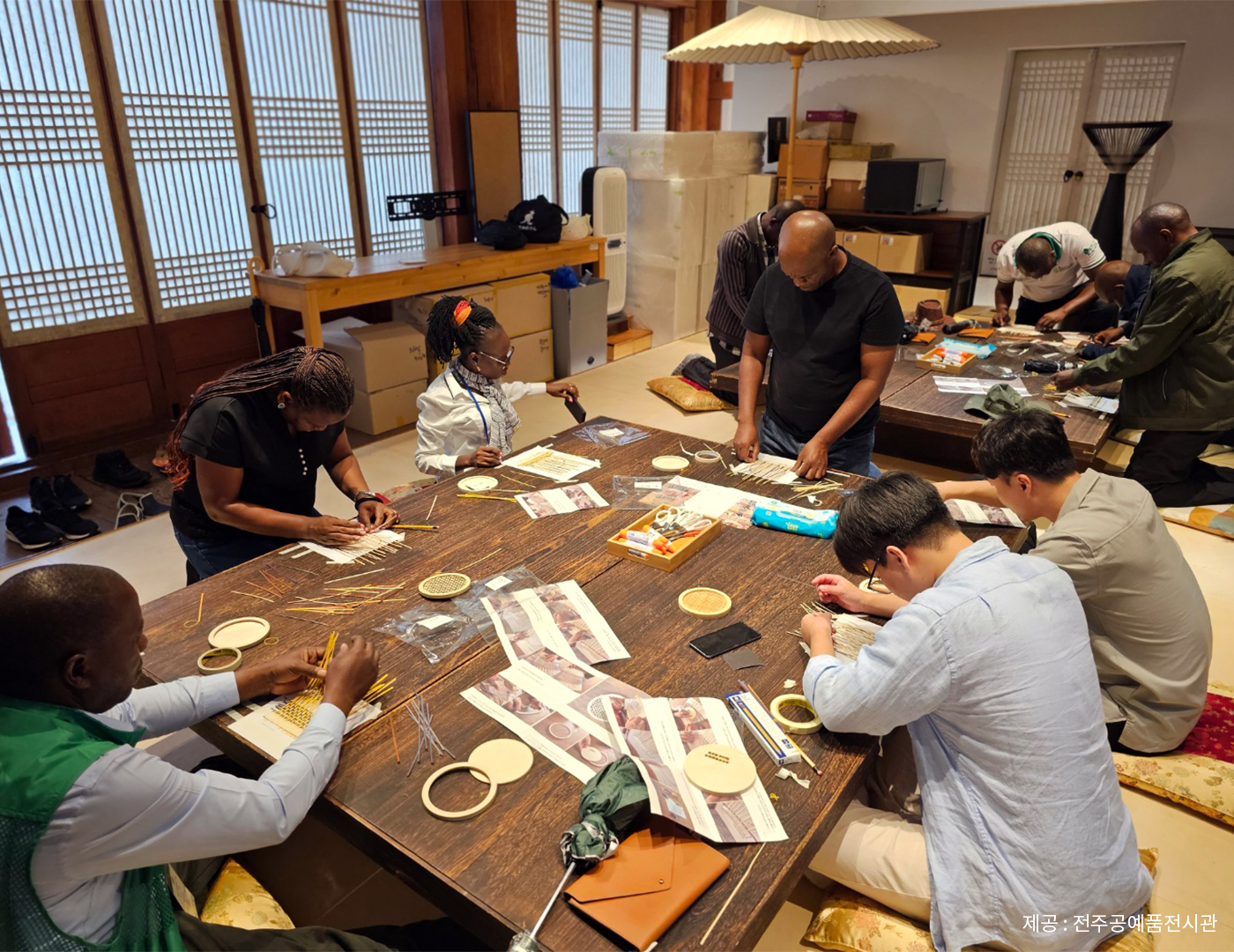 전주 공예품전시관 한국적 공예처험